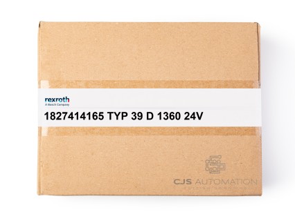 Bosch Rexroth - 1827414165 TYP 39 D 1360 24V