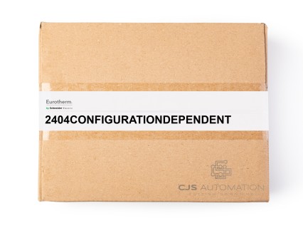 Eurotherm - 2404CONFIGURATIONDEPENDENT