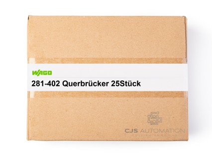 Wago - 281-402 Querbrücker 25Stück