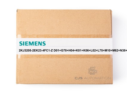 Siemens - 2KJ3205-2EK23-4FC1-Z D01+G78+H04+K01+K06+L02+L75+M10+M62+N38+P91+Q59+Q95+S01+Y00