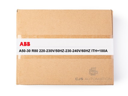 ABB - A50-30 R80 220-230V/50HZ-230-240V/60HZ ITH=100A