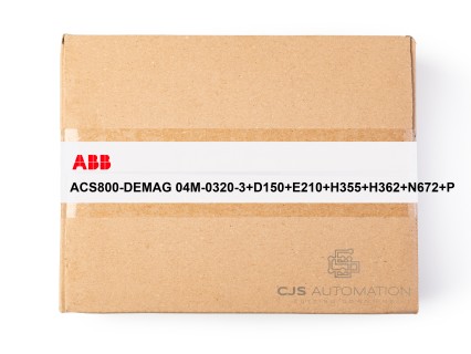 ABB - ACS800-DEMAG 04M-0320-3+D150+E210+H355+H362+N672+P