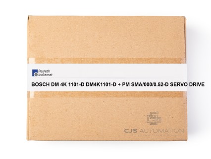 Indramat - BOSCH DM 4K 1101-D DM4K1101-D + PM SMA/000/0.52-D SERVO DRIVE