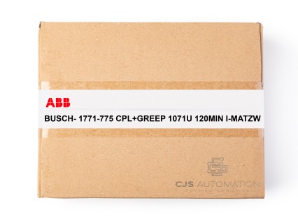 ABB - BUSCH- 1771-775 CPL+GREEP 1071U 120MIN I-MATZW