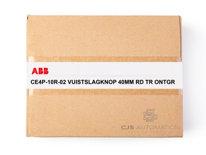 ABB - CE4P-10R-02 VUISTSLAGKNOP 40MM RD TR ONTGR