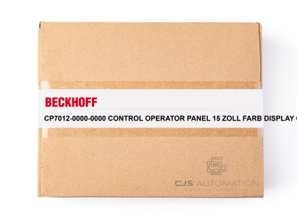 Beckhoff - CP7012-0000-0000 CONTROL OPERATOR PANEL 15 ZOLL FARB DISPLAY CP7012