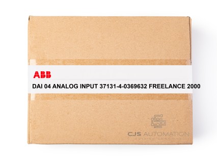 ABB - DAI 04 ANALOG INPUT 37131-4-0369632 FREELANCE 2000