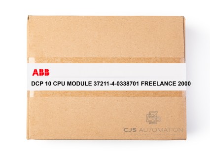 ABB - DCP 10 CPU MODULE 37211-4-0338701 FREELANCE 2000