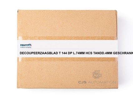 Bosch Rexroth - DECOUPEERZAAGBLAD T 144 DP L.74MM HCS TANDD.4MM GESCHRANKT GESLEPEN