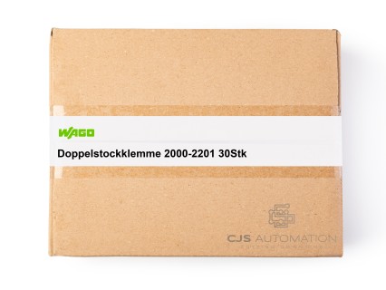 Wago - Doppelstockklemme 2000-2201 30Stk