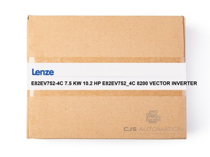 Lenze - E82EV752-4C 7.5 KW 10.2 HP E82EV752_4C 8200 VECTOR INVERTER