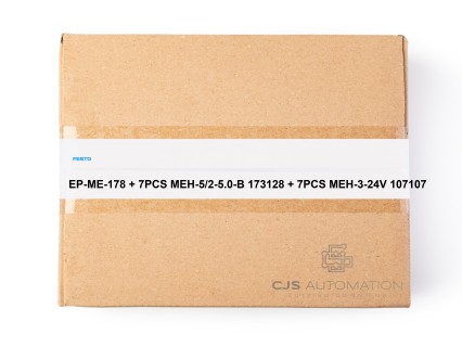 Festo - EP-ME-178 + 7PCS MEH-5/2-5.0-B 173128 + 7PCS MEH-3-24V 107107