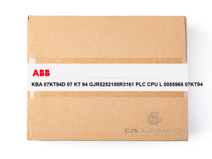ABB - KBA 07KT94D 07 KT 94 GJR5252100R3161 PLC CPU L 0055965 07KT94