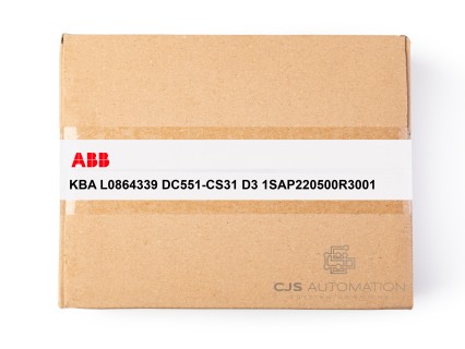 ABB - KBA L0864339 DC551-CS31 D3 1SAP220500R3001