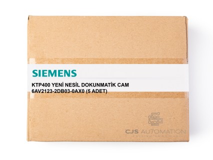 Siemens - KTP400 YENİ NESİL DOKUNMATİK CAM
6AV2123-2DB03-0AX0 (5 ADET)