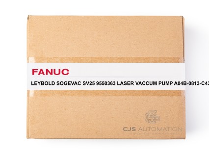 Fanuc - LEYBOLD SOGEVAC SV25 9550363 LASER VACCUM PUMP A04B-0813-C430