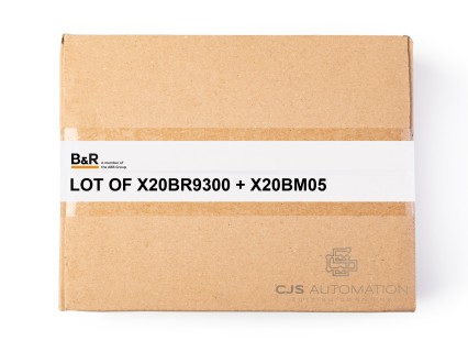 B&R Automation - LOT OF X20BR9300 + X20BM05