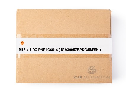 IFM - M18 x 1 DC PNP IG6614 ( IGA3005ZBPKG/5M/SH )