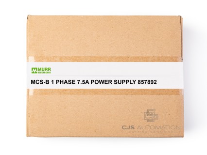 Murr Elektronik - MCS-B 1 PHASE 7.5A POWER SUPPLY 857892