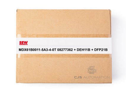 SEW Eurodrive - MDX61B0011-5A3-4-0T 08277362 + DEH11B + DFP21B