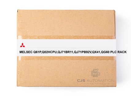 Mitsubishi - MELSEC Q61P,Q02HCPU,QJ71BR11,QJ71PB92V,QX41,QG60 PLC RACK