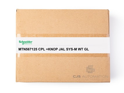 Schneider Electric - MTN567125 CPL +KNOP JAL SYS-M WT GL