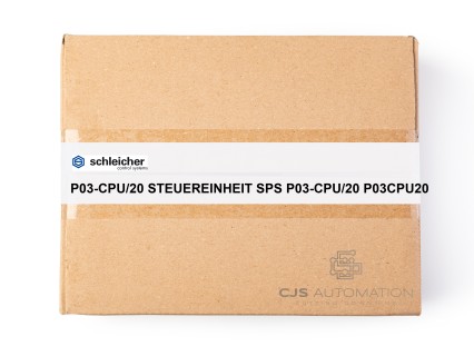 Schleicher - P03-CPU/20 STEUEREINHEIT SPS P03-CPU/20 P03CPU20