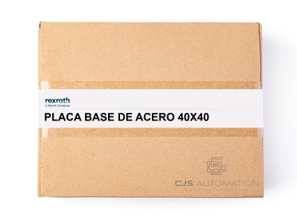 Bosch Rexroth - PLACA BASE DE ACERO 40X40