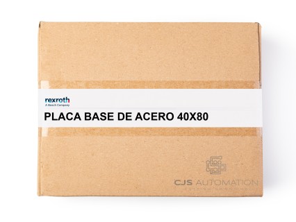 Bosch Rexroth - PLACA BASE DE ACERO 40X80