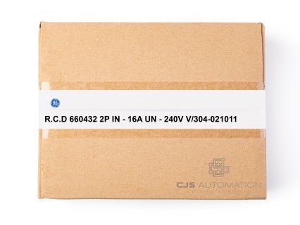 General Electric - R.C.D 660432 2P IN - 16A UN - 240V V/304-021011