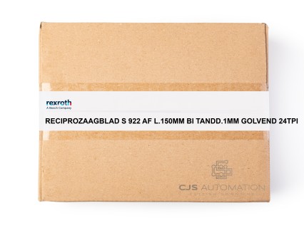 Bosch Rexroth - RECIPROZAAGBLAD S 922 AF L.150MM BI TANDD.1MM GOLVEND 24TPI