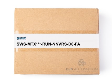 Bosch Rexroth - SWS-MTX***-RUN-NNVRS-D0-FA