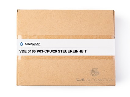 Schleicher - VDE 0160 P03-CPU/20 STEUEREINHEIT