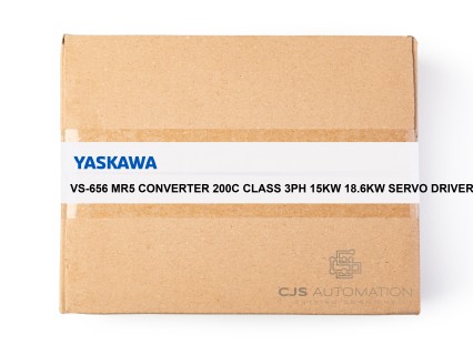 Yaskawa - VS-656 MR5 CONVERTER 200C CLASS 3PH 15KW 18.6KW SERVO DRIVER