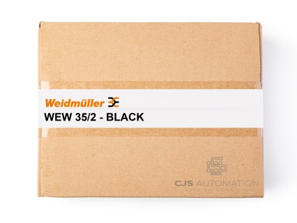 Weidmüller - WEW 35/2 - BLACK