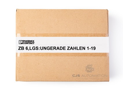 Phoenix Contact - ZB 6,LGS:UNGERADE ZAHLEN 1-19