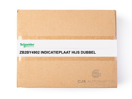 Schneider Electric - ZB2BY4902 INDICATIEPLAAT HIJS DUBBEL