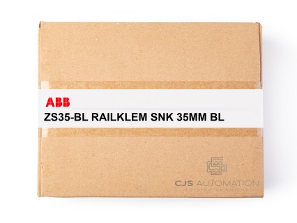 ABB - ZS35-BL RAILKLEM SNK 35MM BL